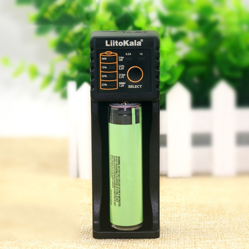 Bộ Sạc zzz Lii-100 Cho 26650 16340 RCR123 14500 LiFePO4 1.2V Ni-MH Ni-Cd