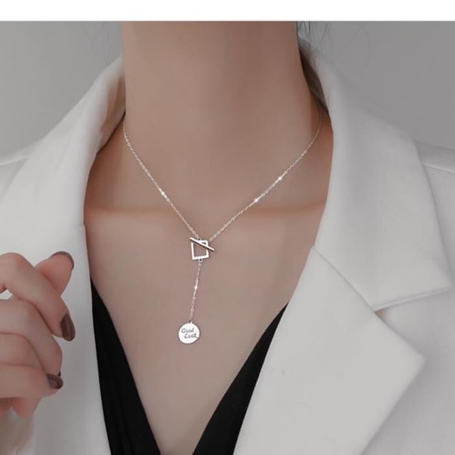 DÂY CHUYỀN BẠC MẶT KHẮC TÊN THEO YÊU CẦU Ý NGHĨA