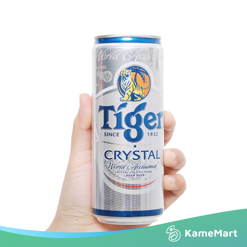 Bia Tiger Bạc Lon 330ml