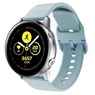 [SIZE 22MM] Dây Đồng hồ Samsung Galaxy Watch Active Watch 3 42mm 45mm 22mm Dây Đồng hồ thông minh Silicon Cao cấp