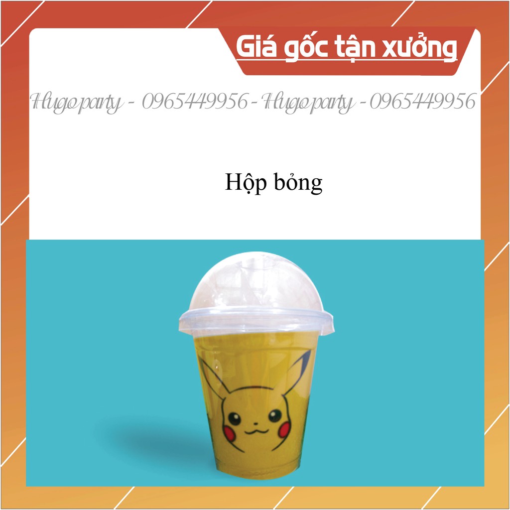 Bộ sinh nhật combo trang trí bàn tiệc cho Bé, chủ đề Pikachu