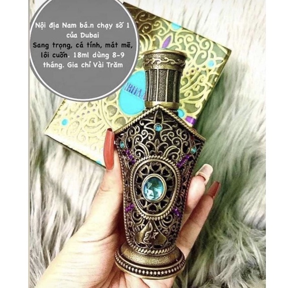 [SALE] Tinh Dầu Nước Hoa Dubai Nội Địa Nam Cao Cấp IBHAAR 18ml | BigBuy360 - bigbuy360.vn
