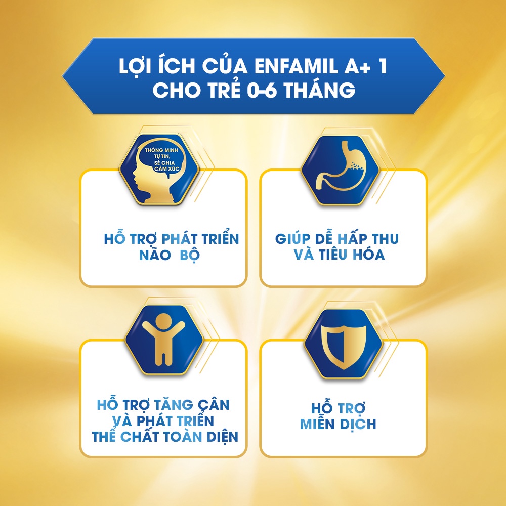 SỮA BỘT ENFAMIL A+ số 1 830G