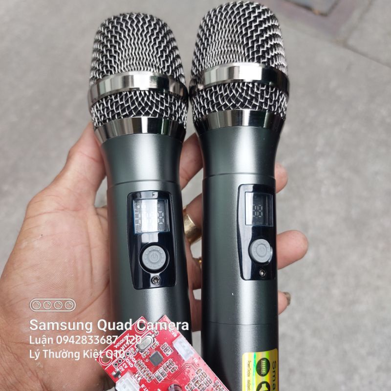 Micro Loa Kéo Kim Loại UHF Đổi Tần Số