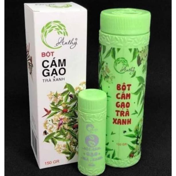 Cám Gạo Trà Xanh Anthy 150gram