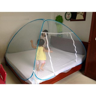 Mùng Chụp Che Muỗi Tự Bung Cao Cấp Tiện Lợi (Kích Thước 1m8)