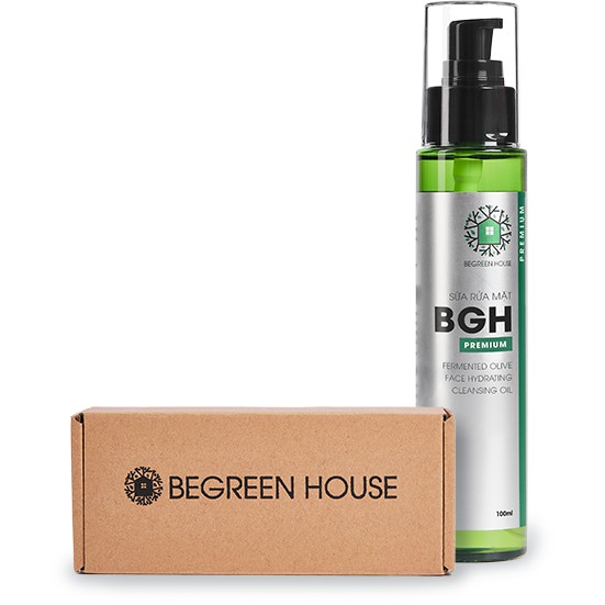CHÍNH HÃNG Sữa rửa mặt Begreen house Premium 100ml- Sạch sâu, tẩy trang,