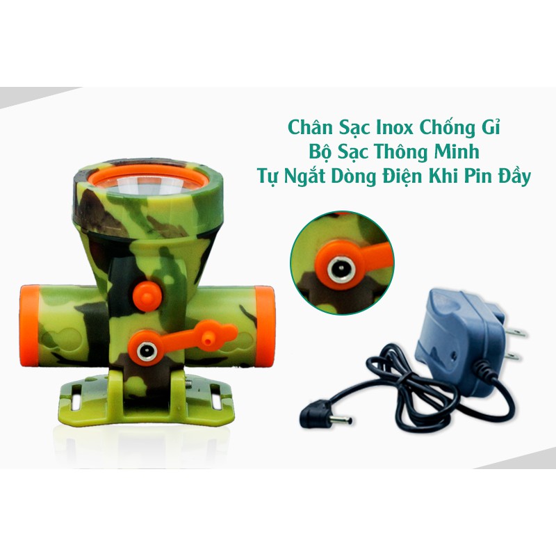 Đèn Pin Đội Đầu Cao Cấp CKV-1105A | BigBuy360 - bigbuy360.vn