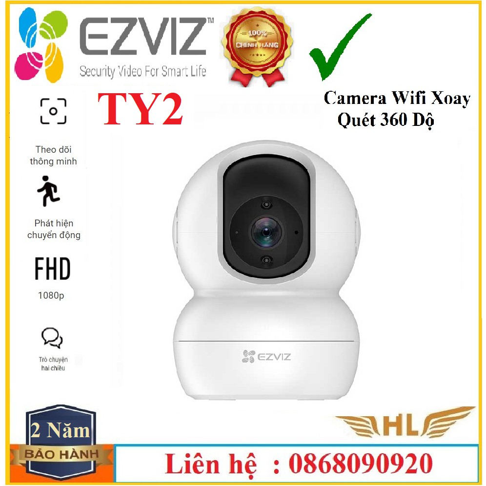 Camera IP Wifi Ezviz TY2  Full HD1080p EZVIZ C6N Full HĐ 1080P ,Ezviz C6W 4Mp,Ezivz T30-10A-EU- Hàng Chính Hãng