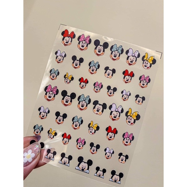Sticker, hình dán móng lụa cao cấp nét đẹp hơn vẽ làm nail