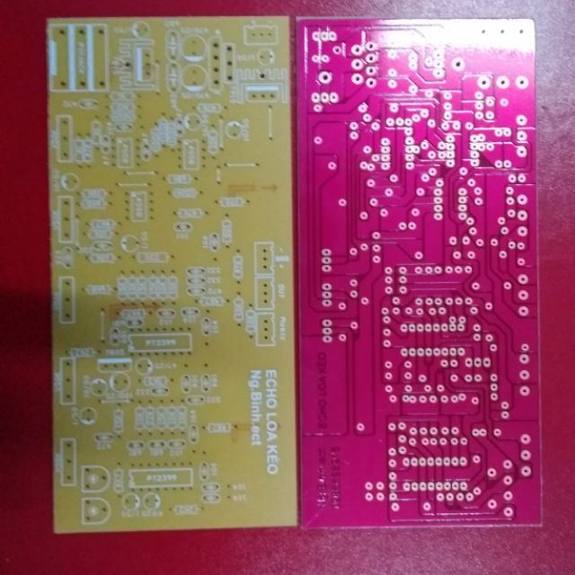 Bộ 4pcb echo reverb cho loa kéo.