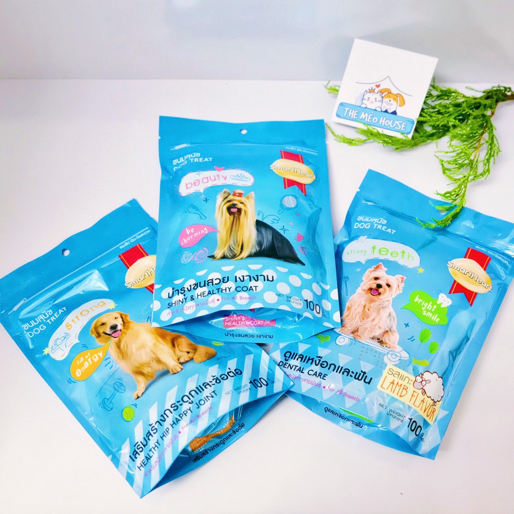 Bánh snack SmartHeart cho chó 100g
