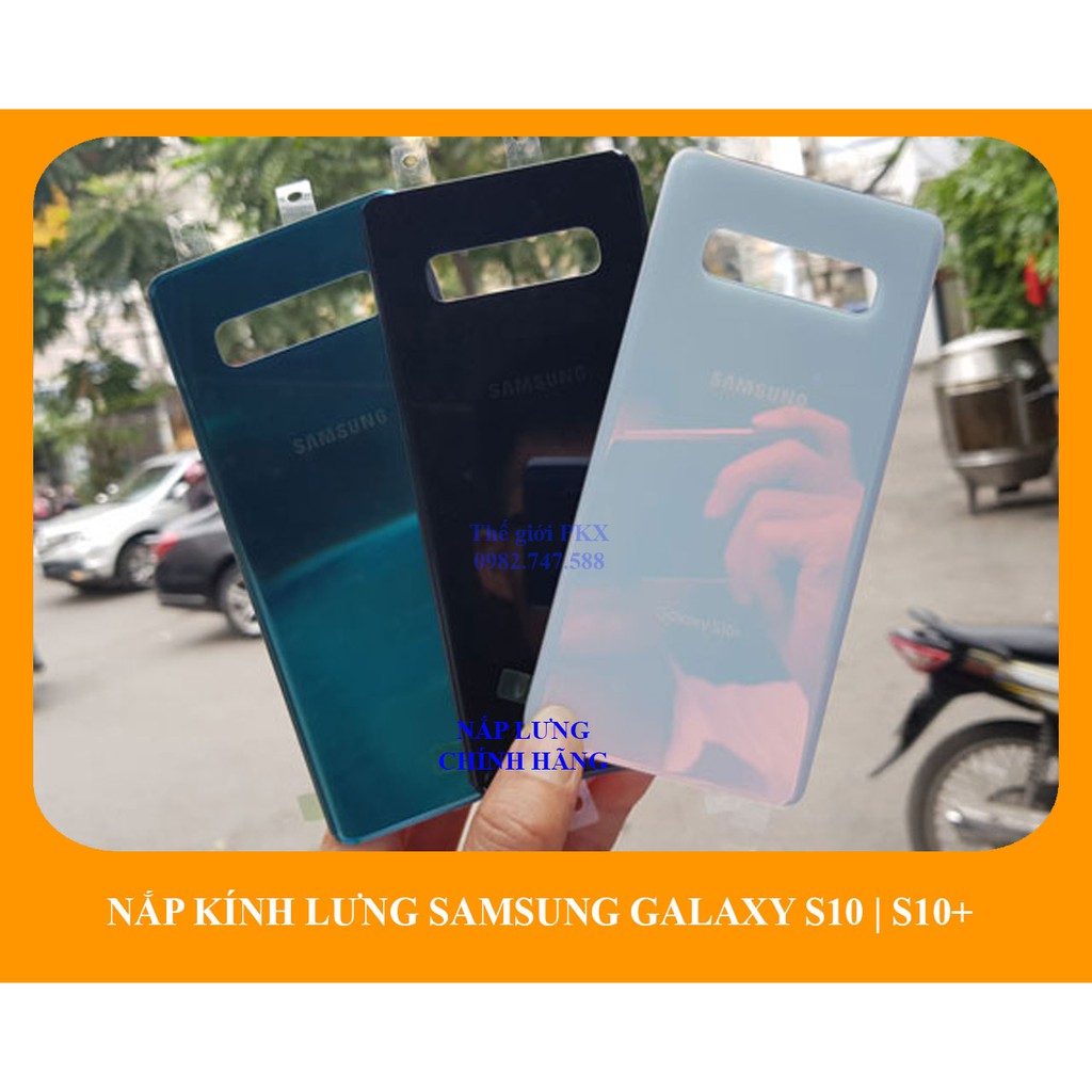 Nắp kính lưng Samsung S10 G973 | Galaxy S10+ G975 chính hãng