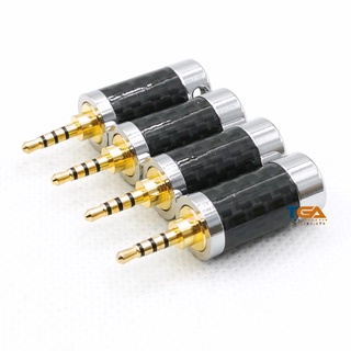 Jack rắc 2.5ly 2.5mm - 4 khấc hàn dây. inox cacbon loại thân to - nhỏ