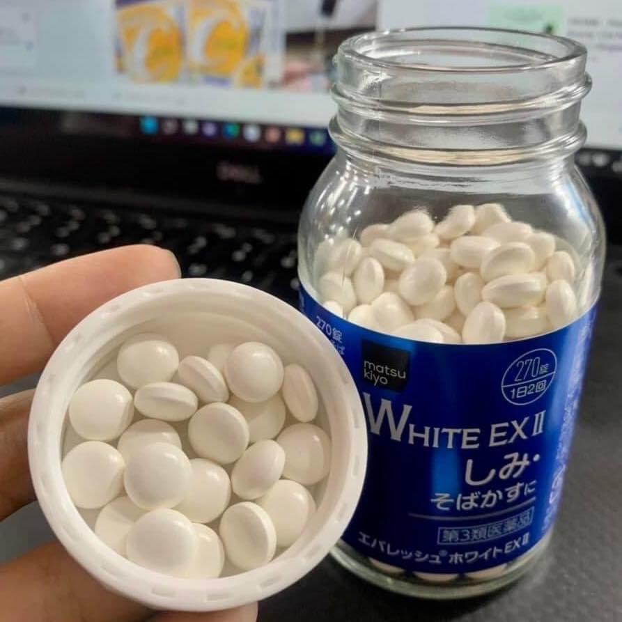 Viên Uống Hỗ Trợ  White Ex Nhật Bản-270 Viên – Hỗ Trợ Trắng Da Hiệu Quả