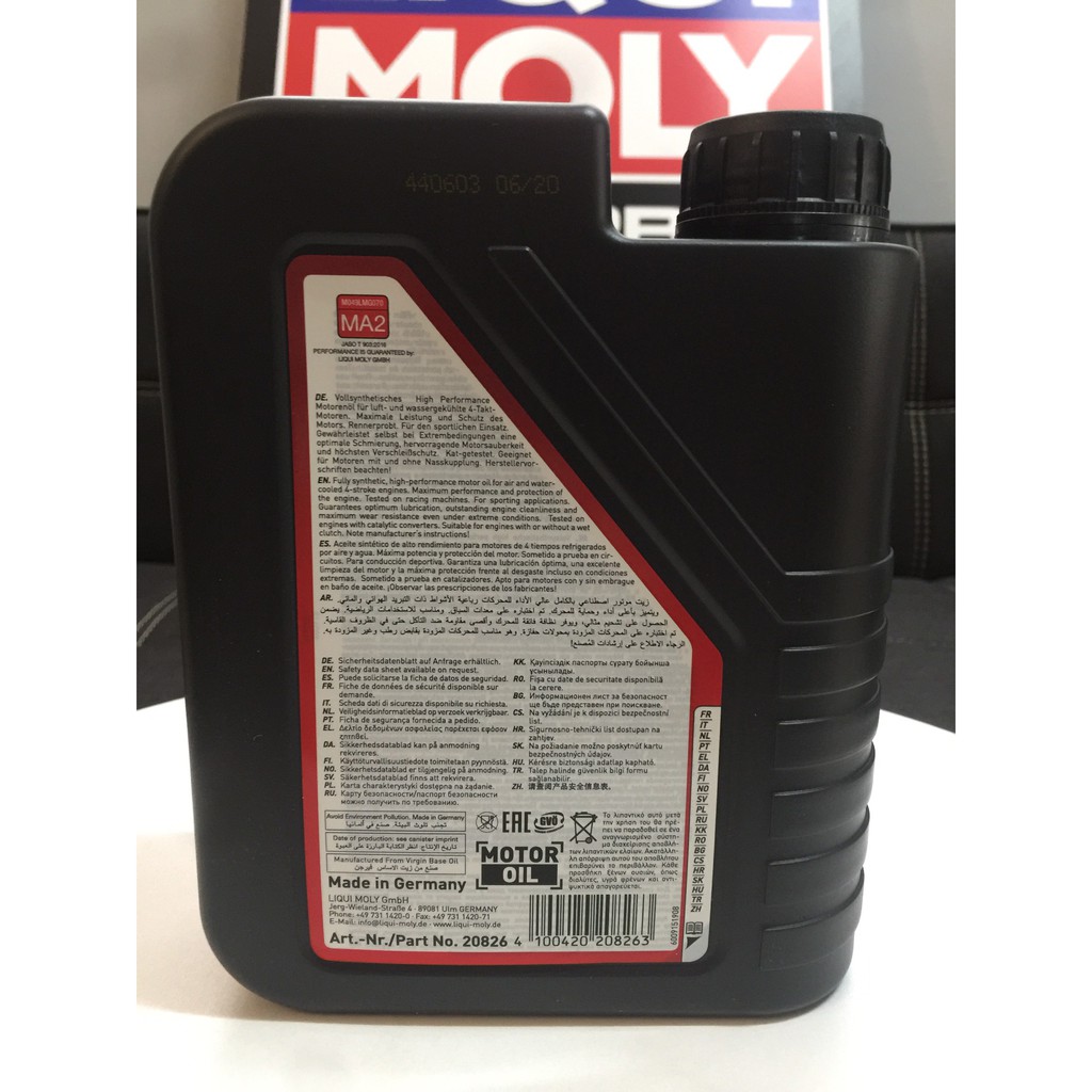 Nhớt xe tay ga cao cấp Liqui Moly SCOOTER RACE 10W40 1L