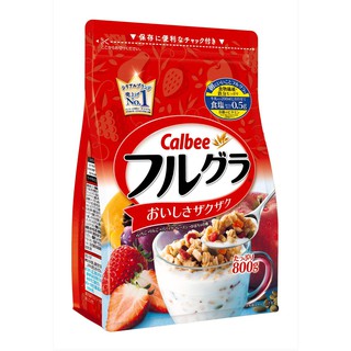 [SIÊU KHUYẾN MẠI 3 NGÀY] {CAM KẾT HÀNG NỘI ĐỊA NHẬT} Ngũ Cốc Calbee - Ngũ Cốc Trái Cây Sấy Khô 800gr Nhật Bản