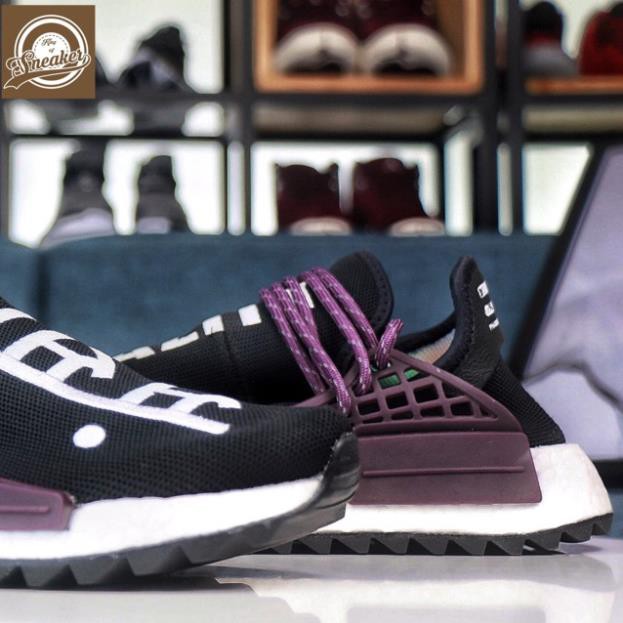 ( Uy tín nhất ) Giầy NMD HUMAN RACE EQUALiITY đen chữ trắng thời trang nam, nữ dạo phố * new RT ' ' :