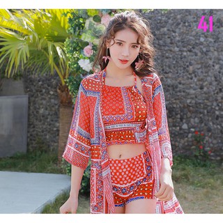 Bikini thổ cẩm họa tiết