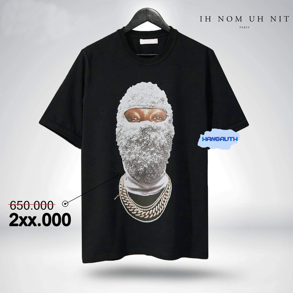 Áo Thun Ih Nom Uh Nit💙FREESHIP💙 Unisex OverSize - Bản Chữ Ký Siêu Cấp - Phong Cách Hàn Quốc - Áo Cặp Nam Nữ