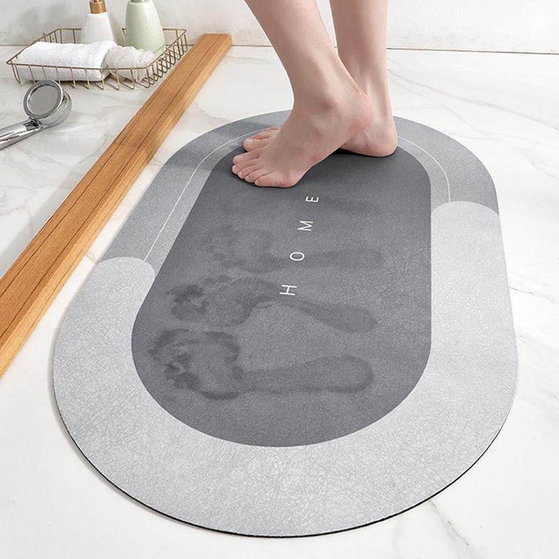 Thảm chùi chân silicon siêu thấm nước/ thảm lau chân, thảm bếp chống trượt cao cấp