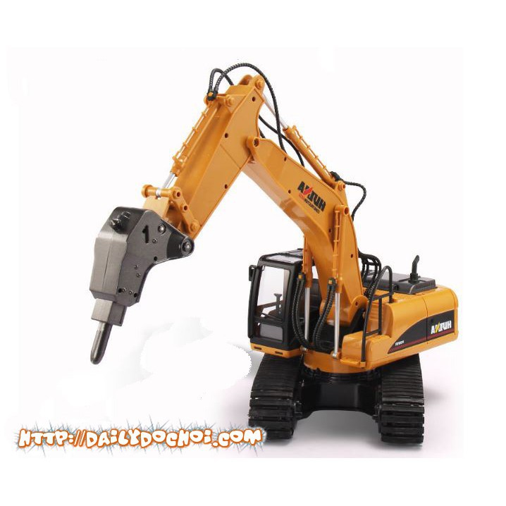 Máy đục hợp kim 16 kênh 2.4G tỉ lệ 1/14 chính hãng Huina 1560 tại RUBYRC