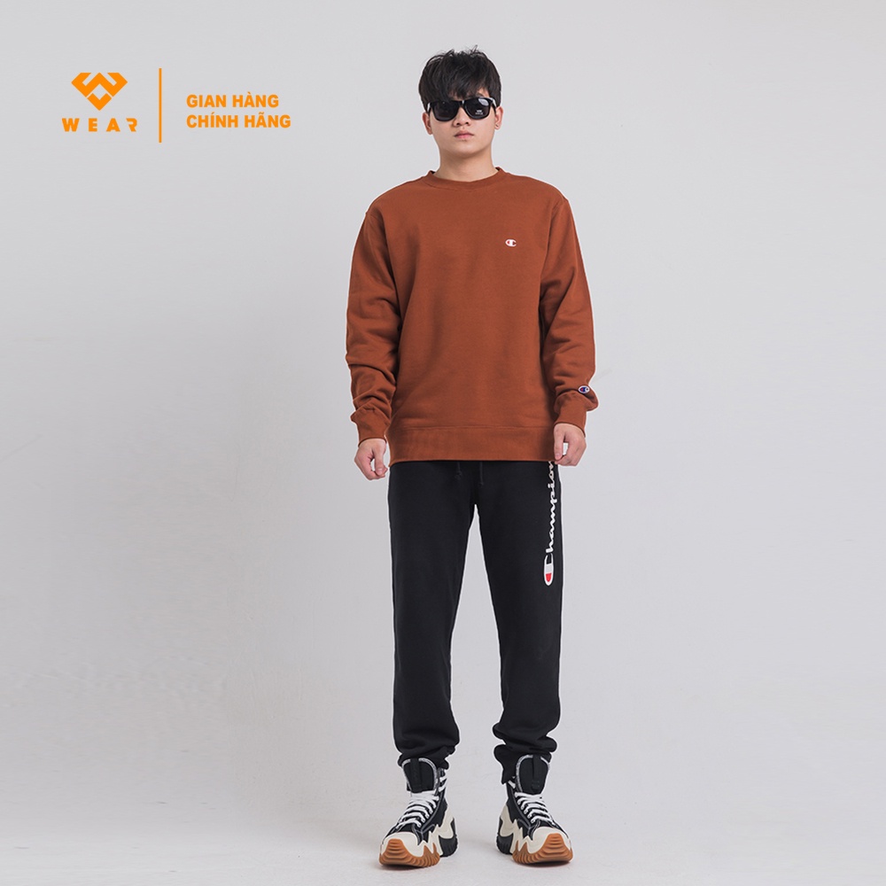 Áo Champion JP C Logo Sweatshirt - Maroon - C3Q001416