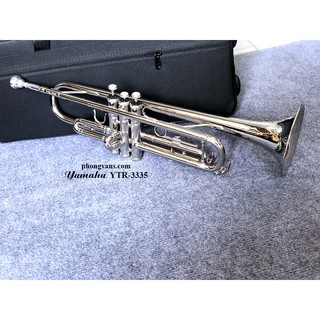 Kèn trumpet Yamaha màu trắng YTR-3335