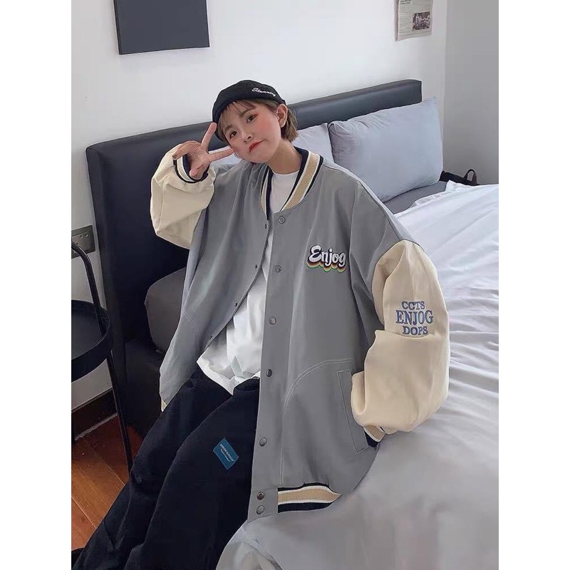 ÁO BOMBER KAKI IN HÌNH | BigBuy360 - bigbuy360.vn