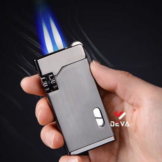 Bật-lửa khò cầm tay 2 tia chốt khóa jobon zb 999 cực mạnh - siêu chống gió - tự bơm 𝘨𝘢𝘴 dễ dàng