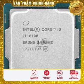 (giá khai trương) CPU socket 1151 V2, cpu i3 8100, i3 9100f, cpu máy tính thế hệ 8 9 chạy main h310, b360, b365, z370