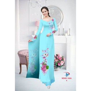 Vải áo dài bộ vải áo dài nữ