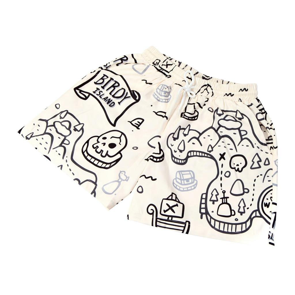 Quần CUBAN ISLAND SHORTS/ Chất Liệu Mango