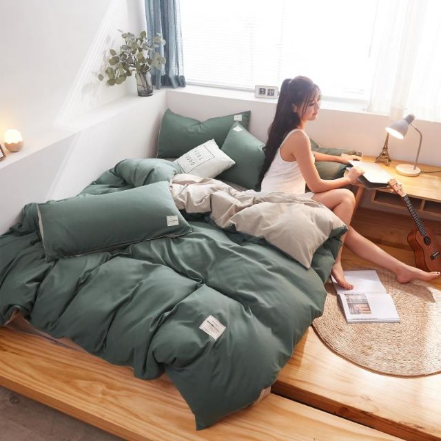 ( Giá hủy diệt) Bộ chăn ga cotton đũi cao cấp ( cotton Tici ) | BigBuy360 - bigbuy360.vn