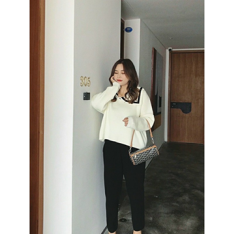 Quần dạ baggy bigsize