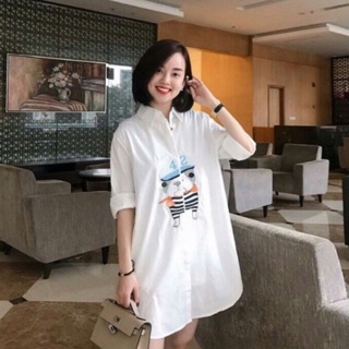 Đầm somi thêu xinh xắn