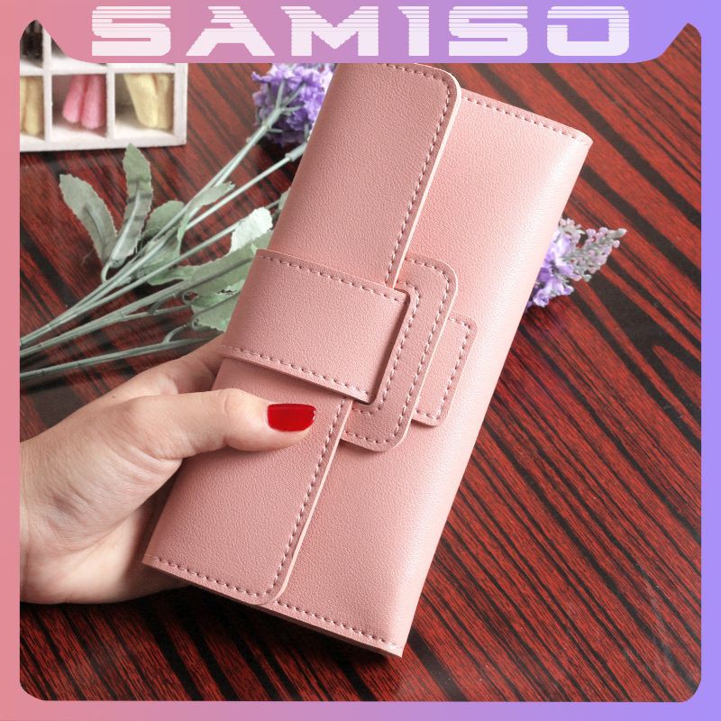 Ví nữ dài cầm tay đẹp đựng tiền cầm tay nhiều ngăn thời trang cao cấp DA4 | BigBuy360 - bigbuy360.vn