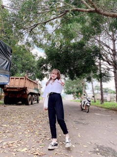 🔺Set Quần Baggy + Sơ Mi 1 Túi🔺