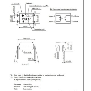 Opto PC817 DIP-4 SHARP loại tốt [CN1]