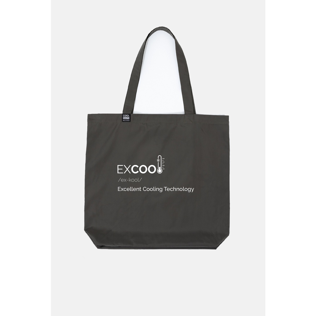 Túi Tote vải Coolmate Clean Bag in chữ Excool năng động, cá tính mang cả thế giới.