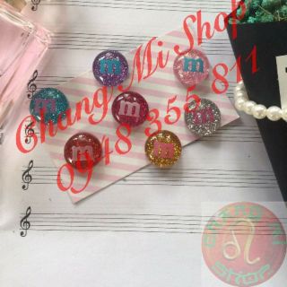 Charm kẹo m&m kim tuyến