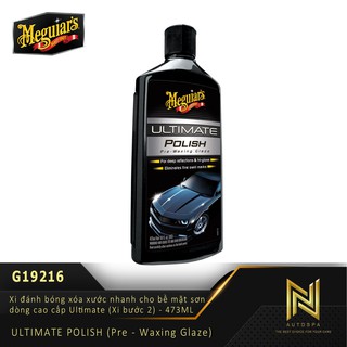 Meguiar's Ultimate Polish / Xi đánh bóng xóa xước nhanh cho bề mặt sơn dòng Ultimate - G19216