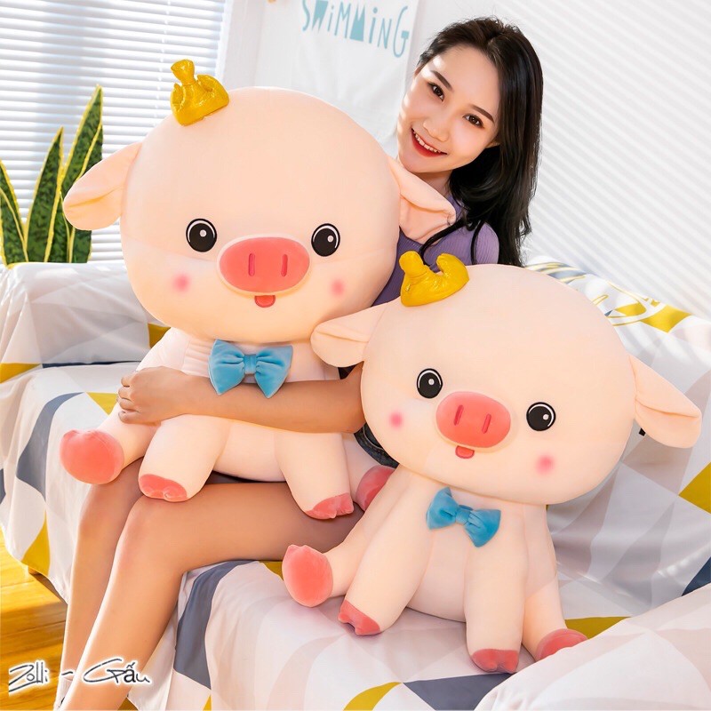 CAO CẤP💥 Gấu Heo bông búp bê💕Gấu bông nhập khẩu chính hãng