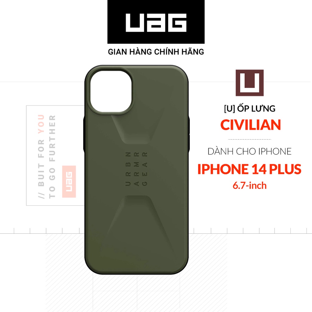 Ốp Lưng UAG CIVILIAN Cho iPhone 14 Plus [6.7 INCH]