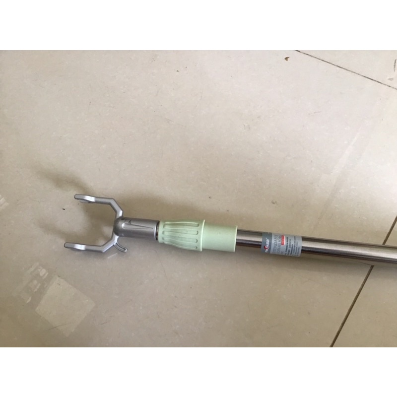 Cây phơi quần áo rút gọn - gậy phơi quần áo, lấy đồ trên cao kéo dài 1m4