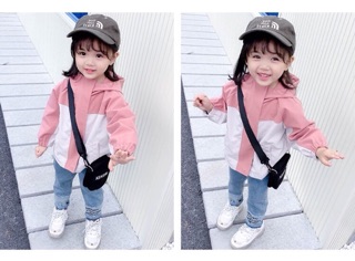 Áo khoác kaki mềm cho bé