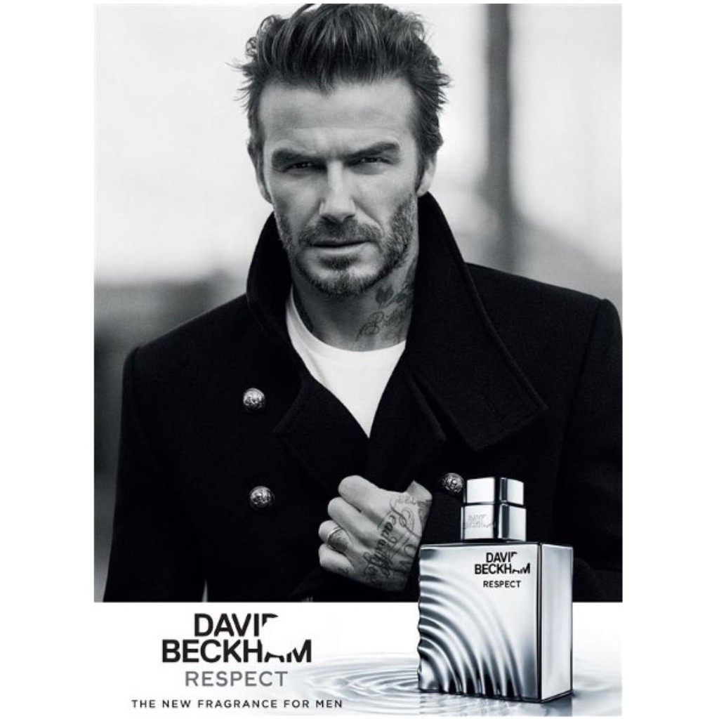 Nước hoa nam cao cấp Respect by David Beckham eau de toilette 90ml (Mỹ)