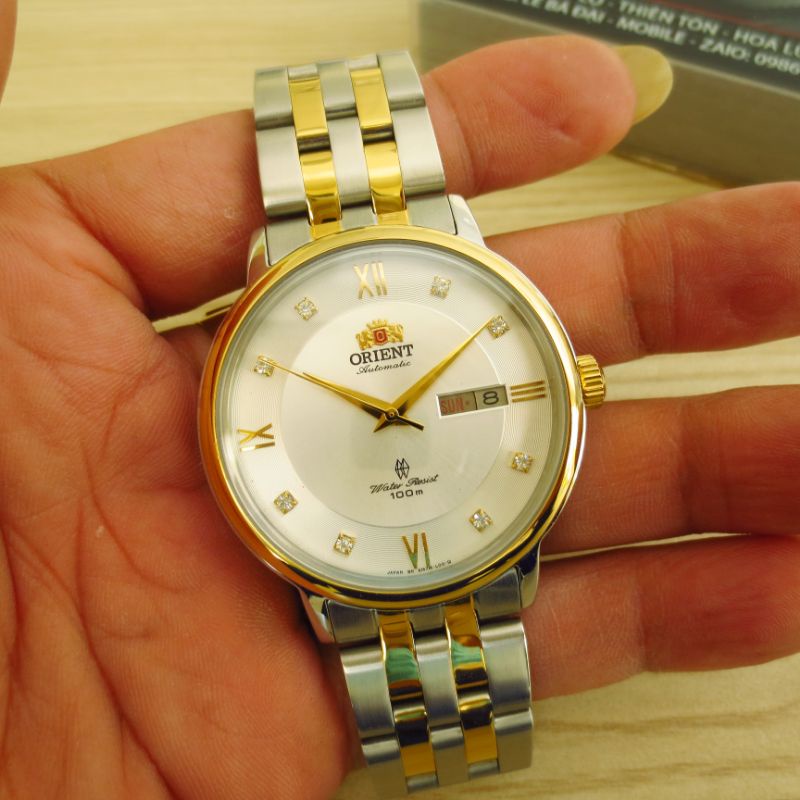 ĐỒNG HỒ CƠ NAM ORIENT JAPAN NHẬT BÃI XỊN CHÍNH HÃNG MÁY CƠ TỰ ĐỘNG NẠP CÓT