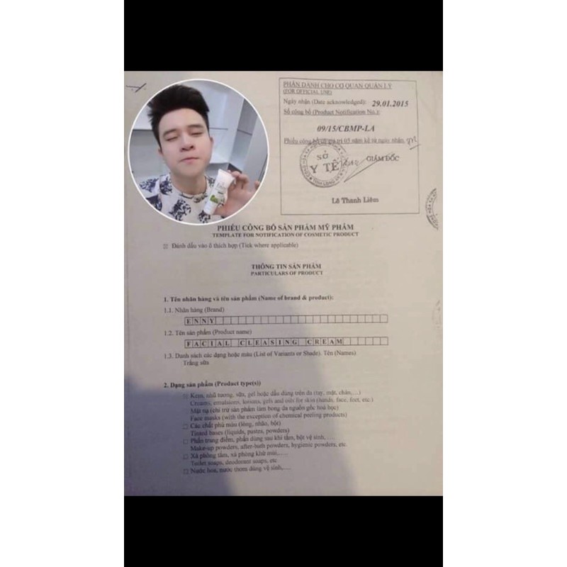 Siêu căng bóng trắng hồng tặng 2 sữa rửa mặt Enny