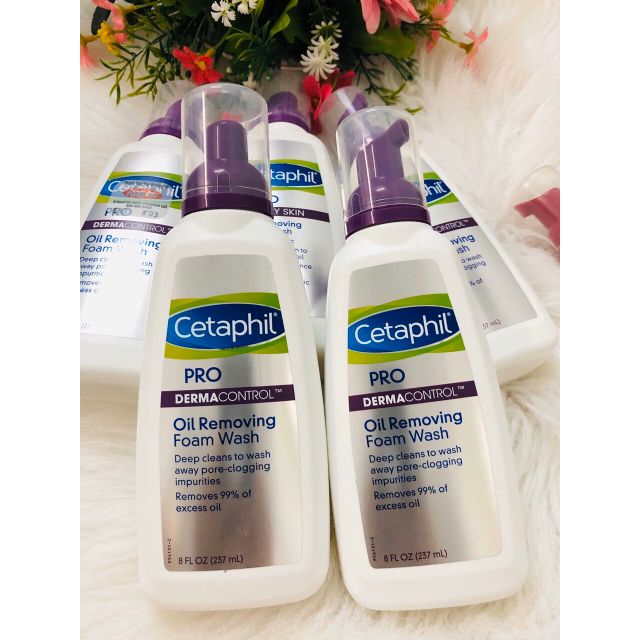 Sữa Rửa Mặt Cetaphil Pro Oily Skin Oil Removing Foam Wash (237ml) dạng bọt